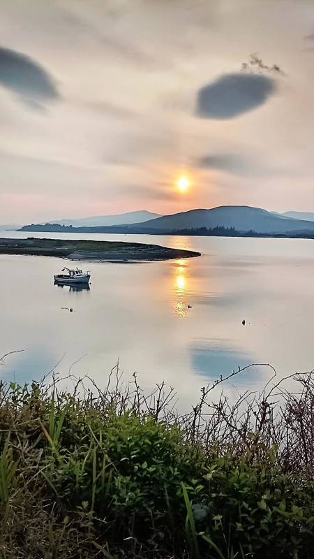 Bay view from the hotel