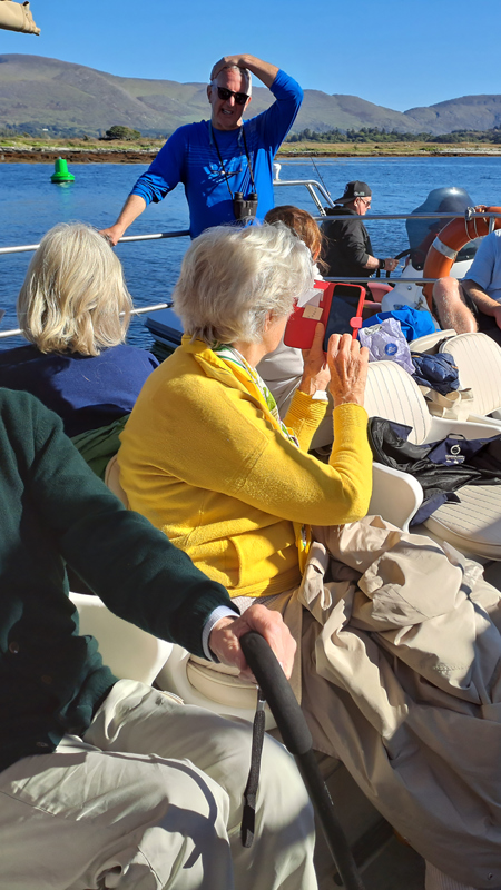 People enjoying summer festival at Sneem