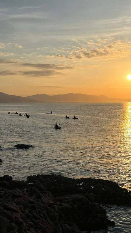 Kayaking, Fenit, Co Kerry Web Size